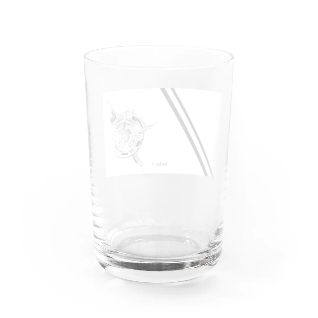 べべᝰ✍︎꙳⋆♐️のcyber core line Water Glass :back