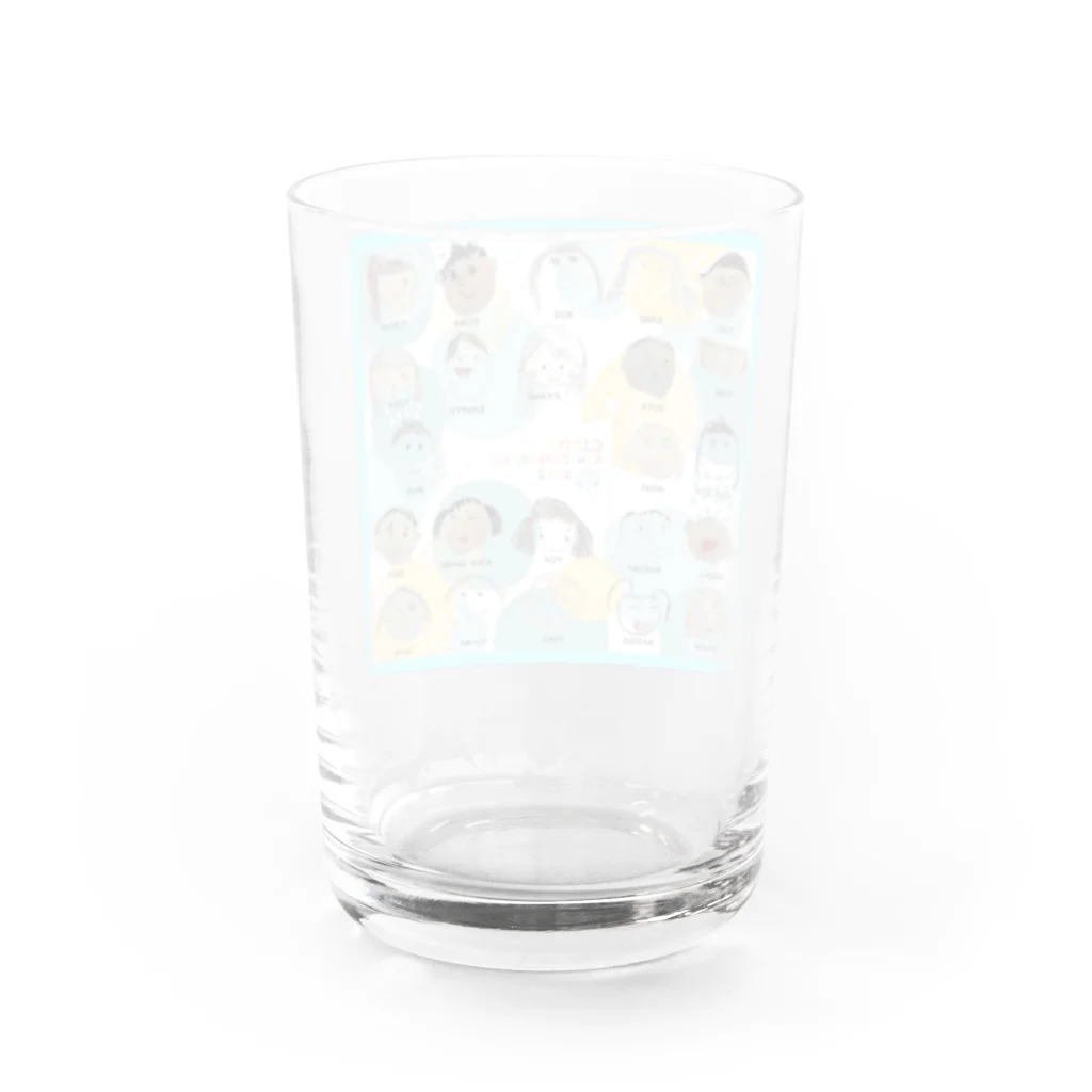elephantsの栄光幼稚園そらぐみ大水玉 Water Glass :back
