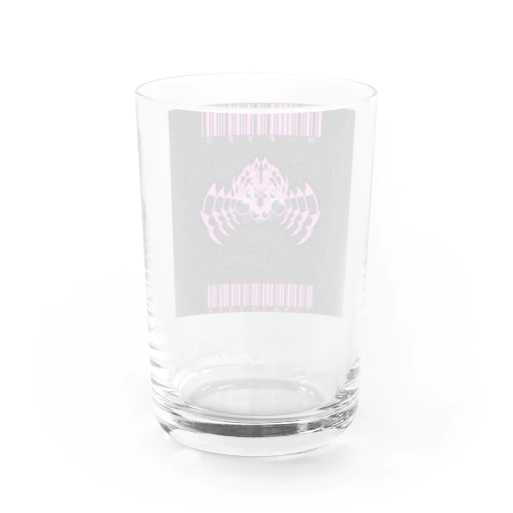 Ａ’ｚｗｏｒｋＳの8-EYES PINKSPIDER BLK Water Glass :back