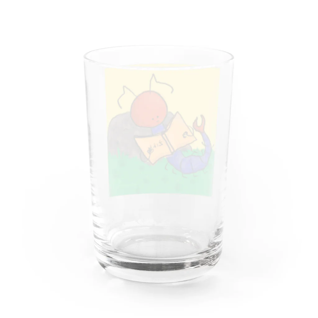 いぬいぬいのむかでくん Water Glass :back