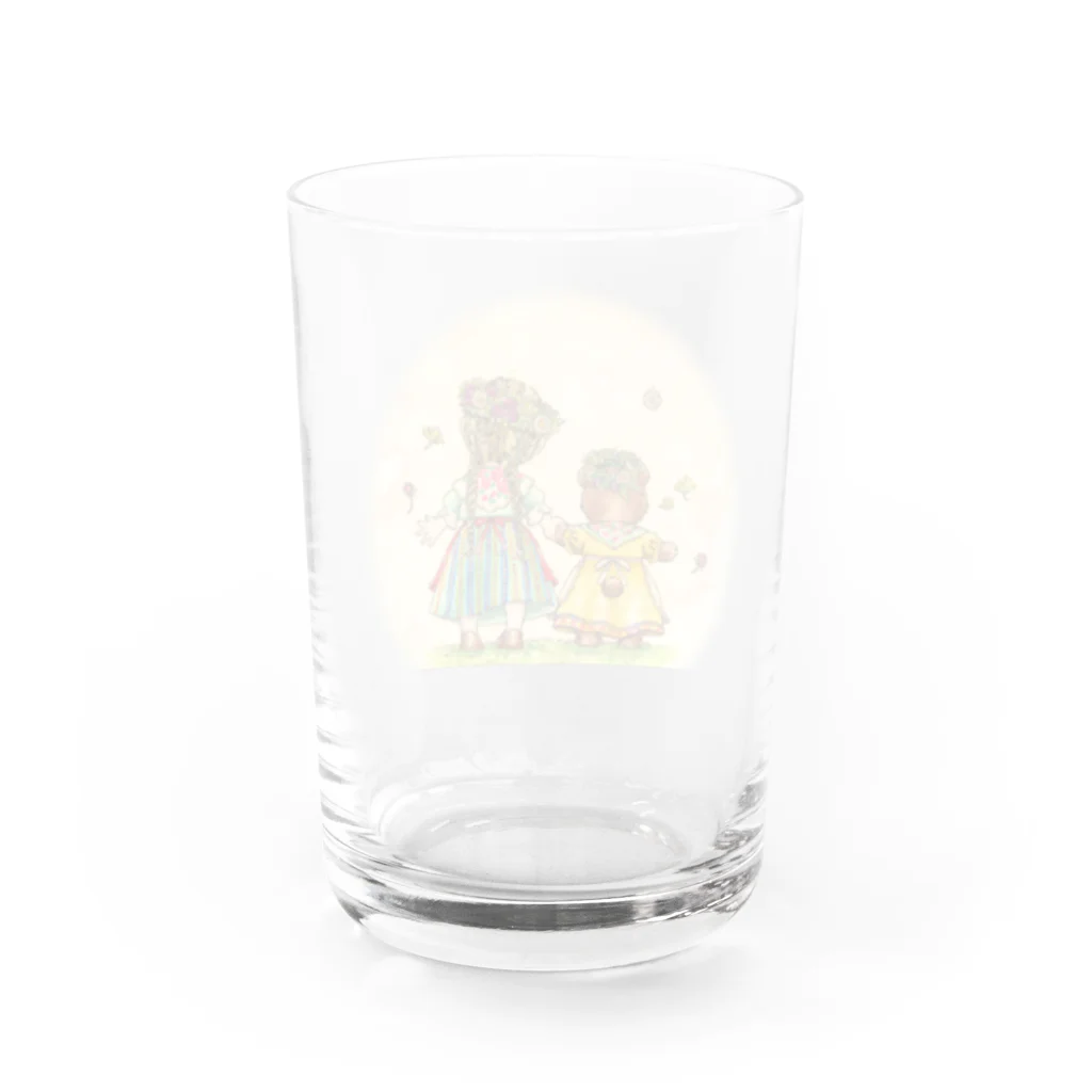 Studio_Paletteの夏のおともだち Water Glass :back