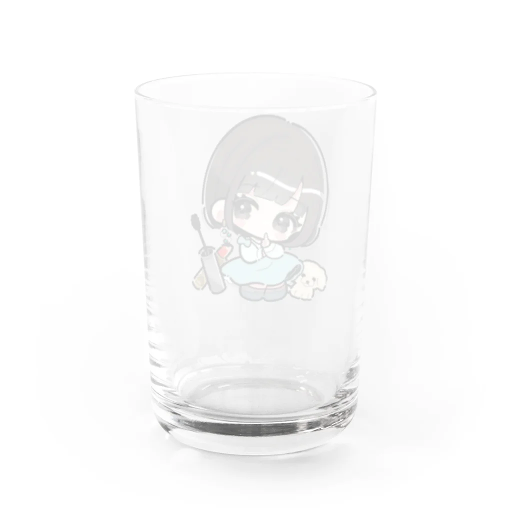 すぎまほちゃんSHOPのすぎまほちゃん推し活アイテム③ Water Glass :back