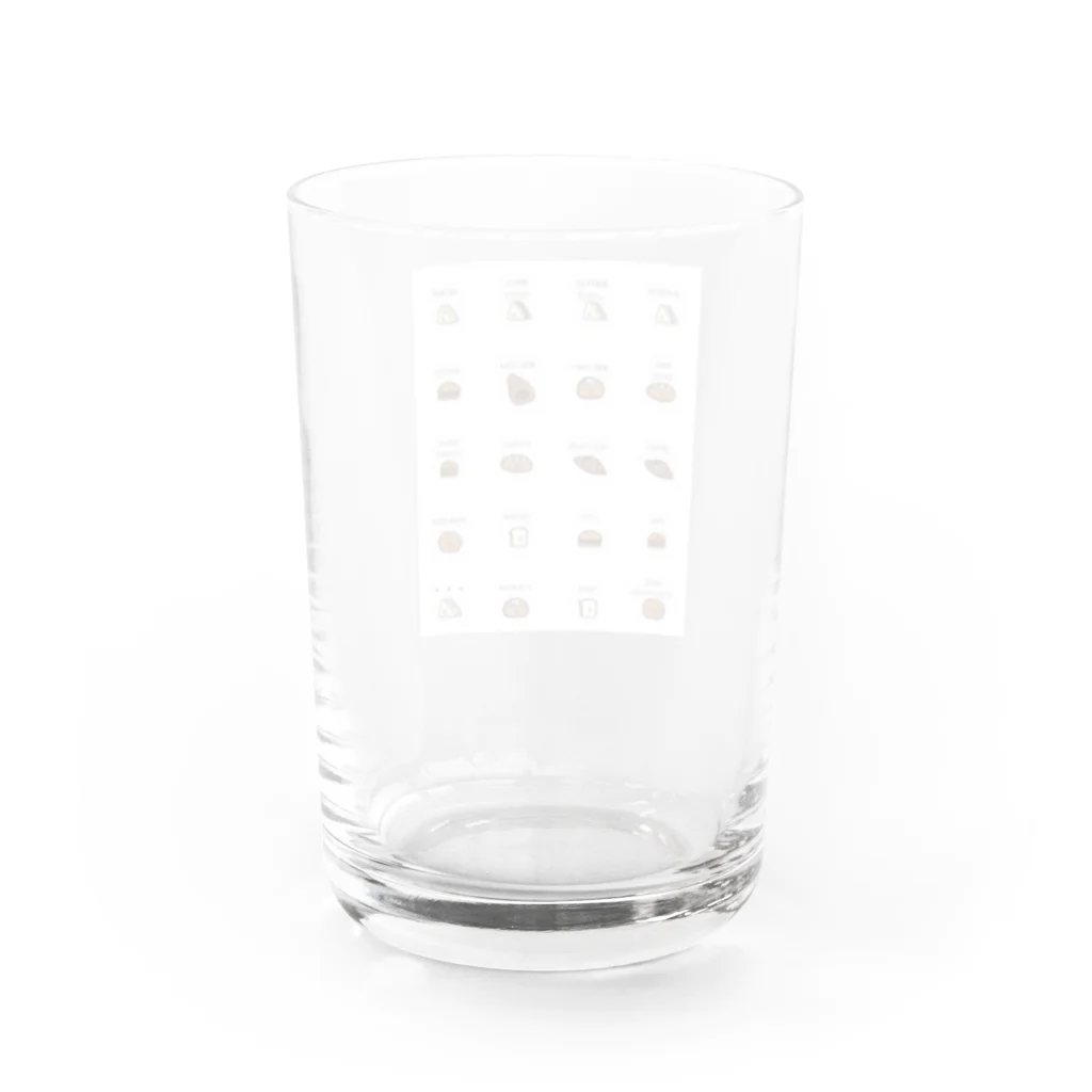 ごはんやさんのぱんたち Water Glass :back