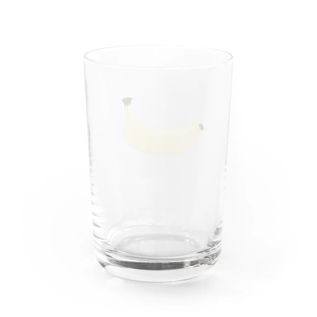 ィツキの説明文で出来たバナナ Water Glass :back