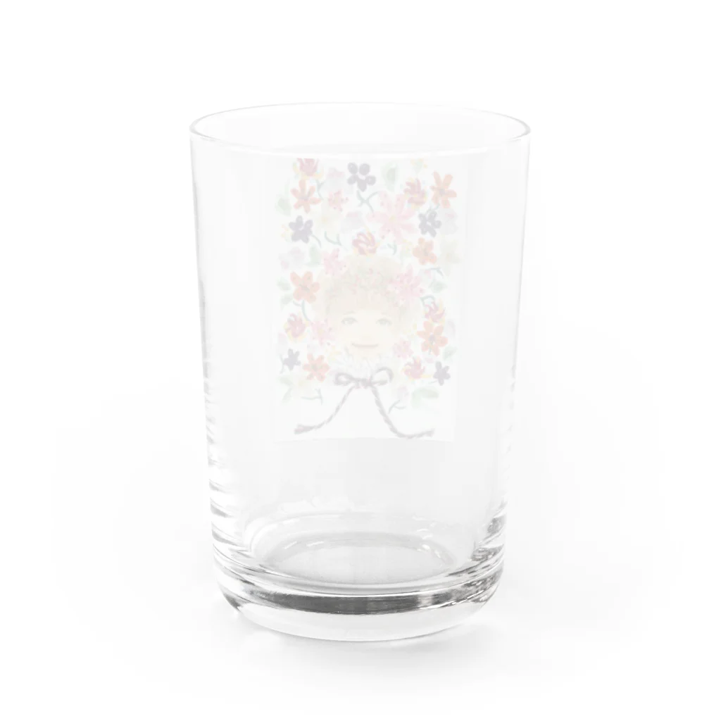 YUKAO★JAPANの花の妖精⭐︎ゆんゆん Water Glass :back