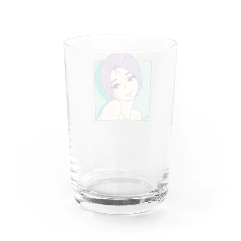 アロサウルスのはる３ Water Glass :back