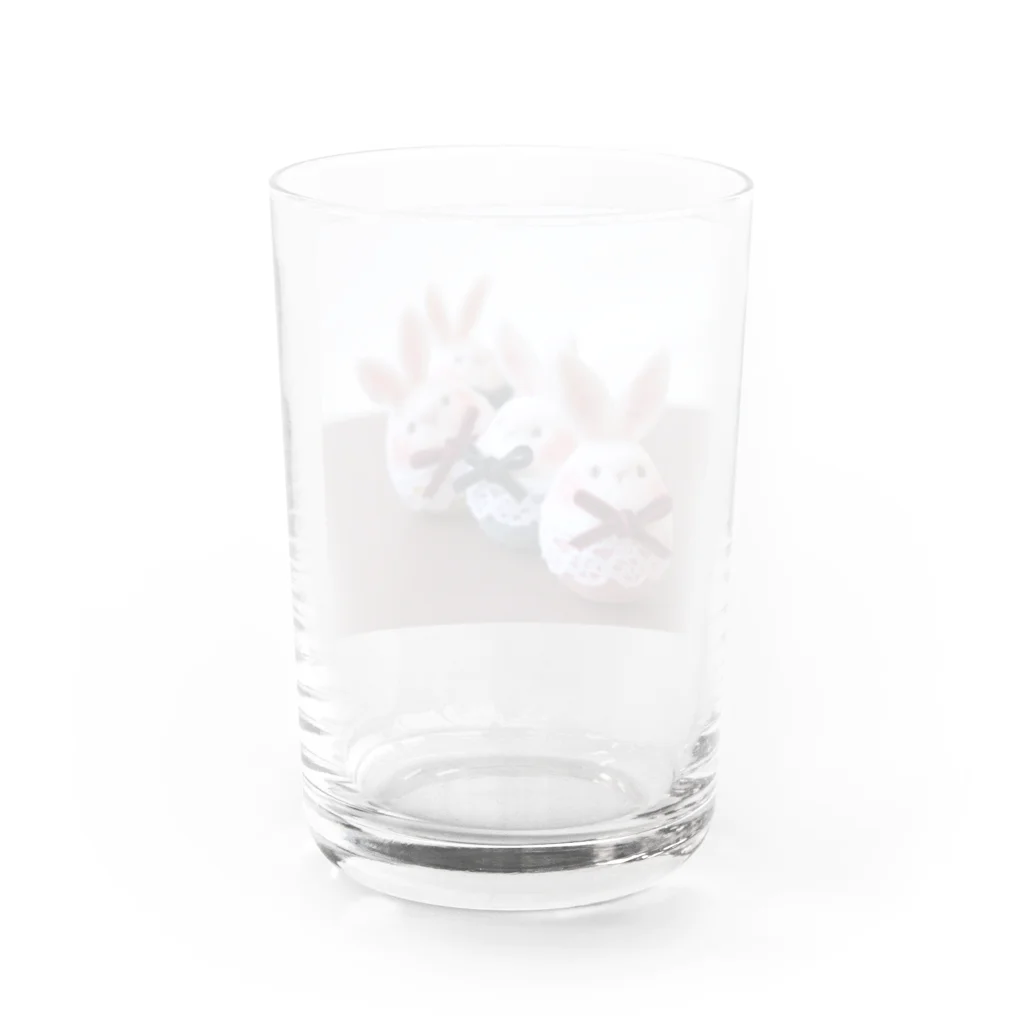 ごまめのうさたま Water Glass :back