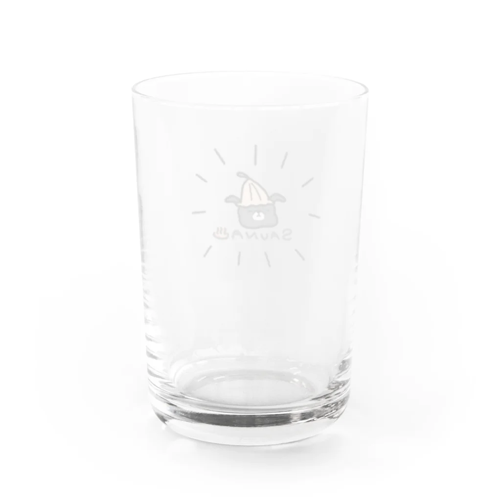 KiiのSAUNAぼんちゃん Water Glass :back