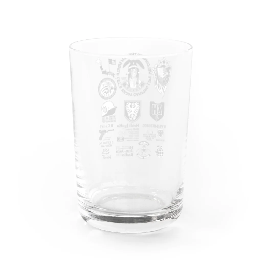 ハイジのキャンプのTATOO Water Glass :back