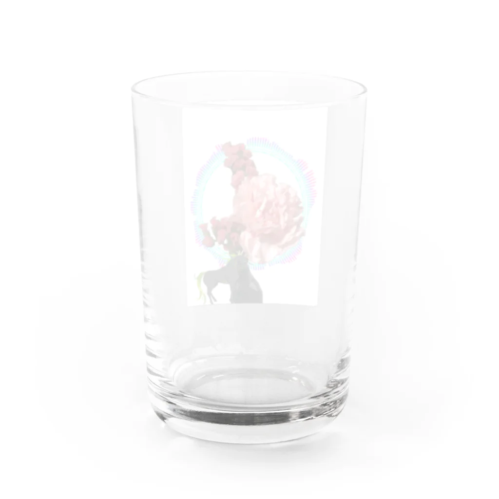 琥珀☆。.:＊・゜⛩放置少女⛩のカーネーション Water Glass :back