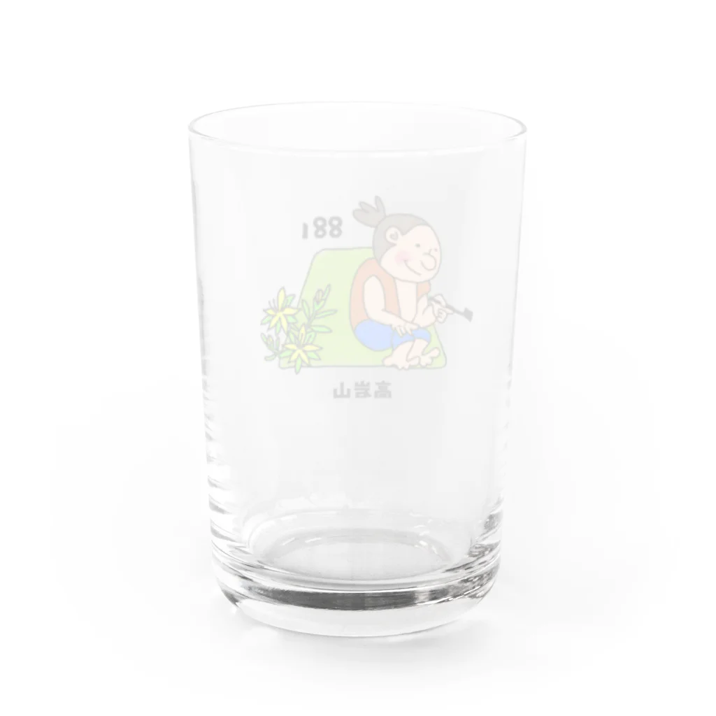 雲仙お山の情報館の雲仙お山の情報館オリジナル　高岩山 Water Glass :back