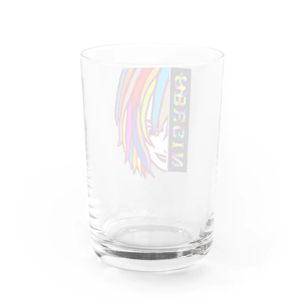 [0~Begin]のロゴ0~Begin  『Human』 Water Glass :back
