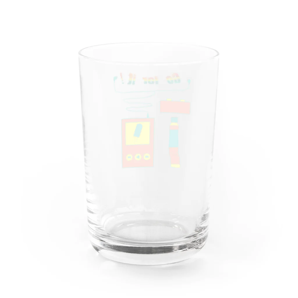 Sun BlueのGo for it！ 【ビタミンフードカラー】 Water Glass :back