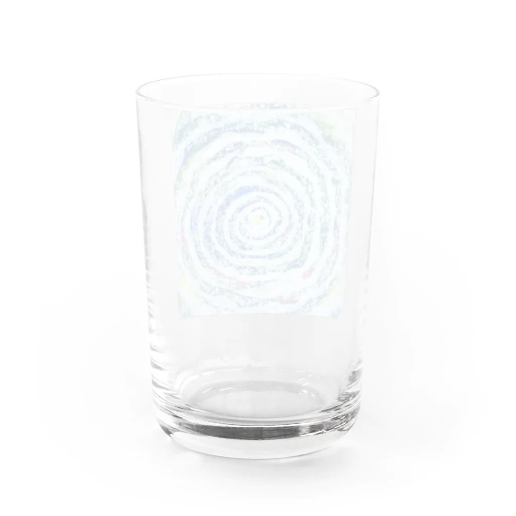 お茶のじかんの祈り Water Glass :back