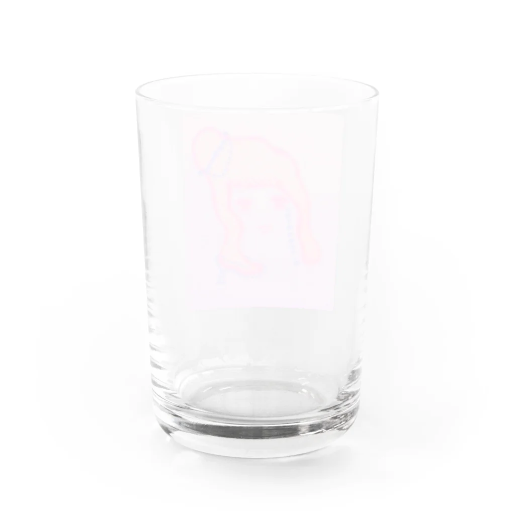 塩バターのシンデレラちゃん Water Glass :back