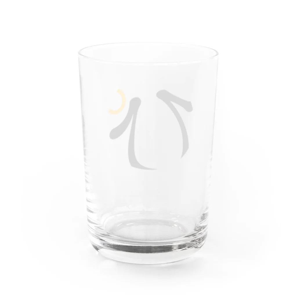 ぴのWORKSのぴ Water Glass :back