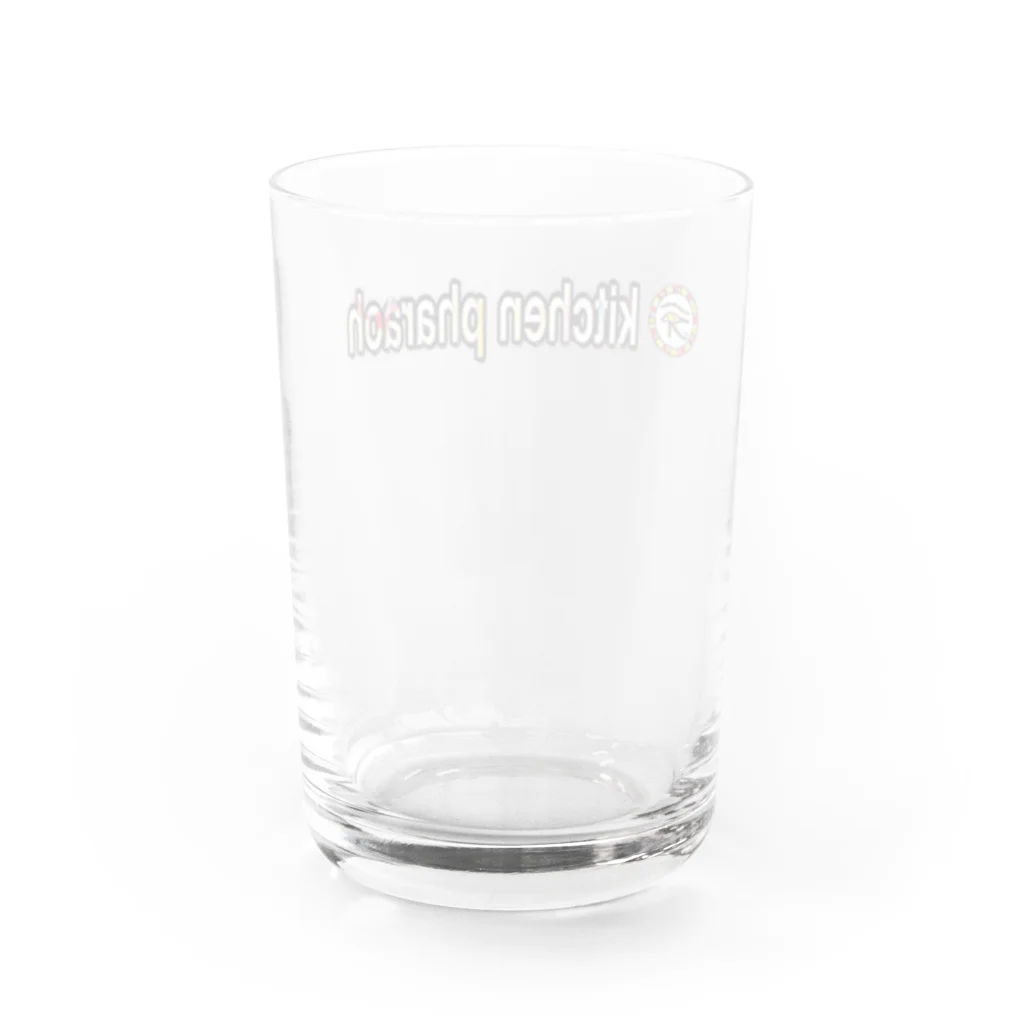 キッチンファラオのキッチンカー風デザイン Water Glass :back