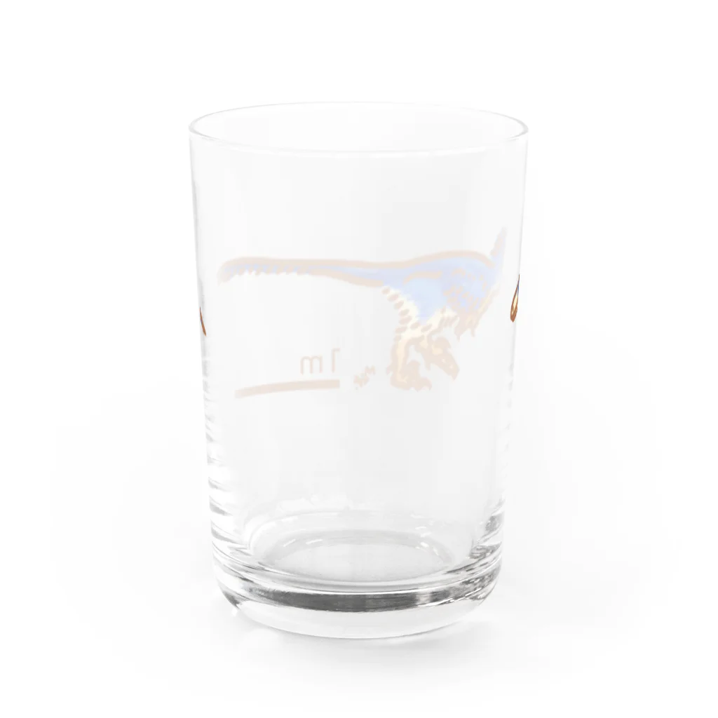 segasworksのデイノニクス・アンティルロプス（白亜紀の牛たち より） Water Glass :back