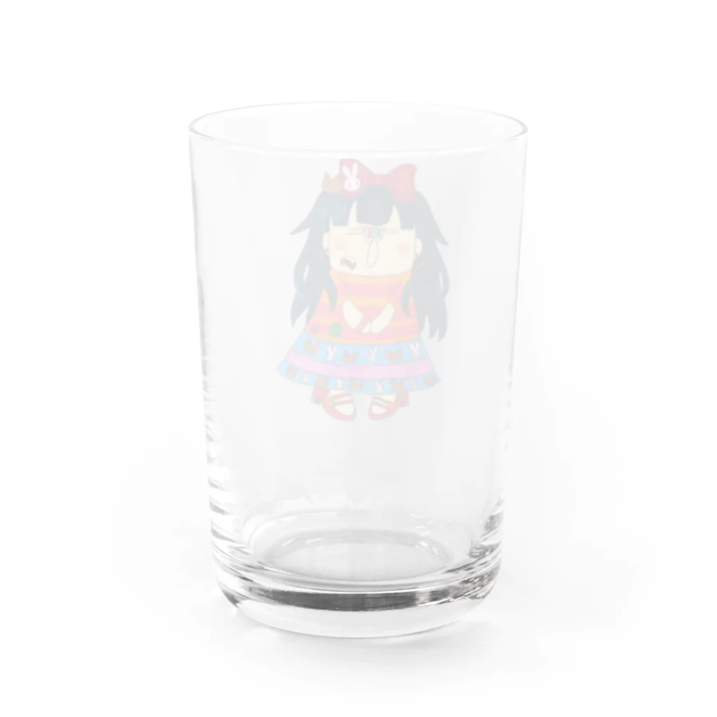 ボンバーショップのオッドちゃん Water Glass :back