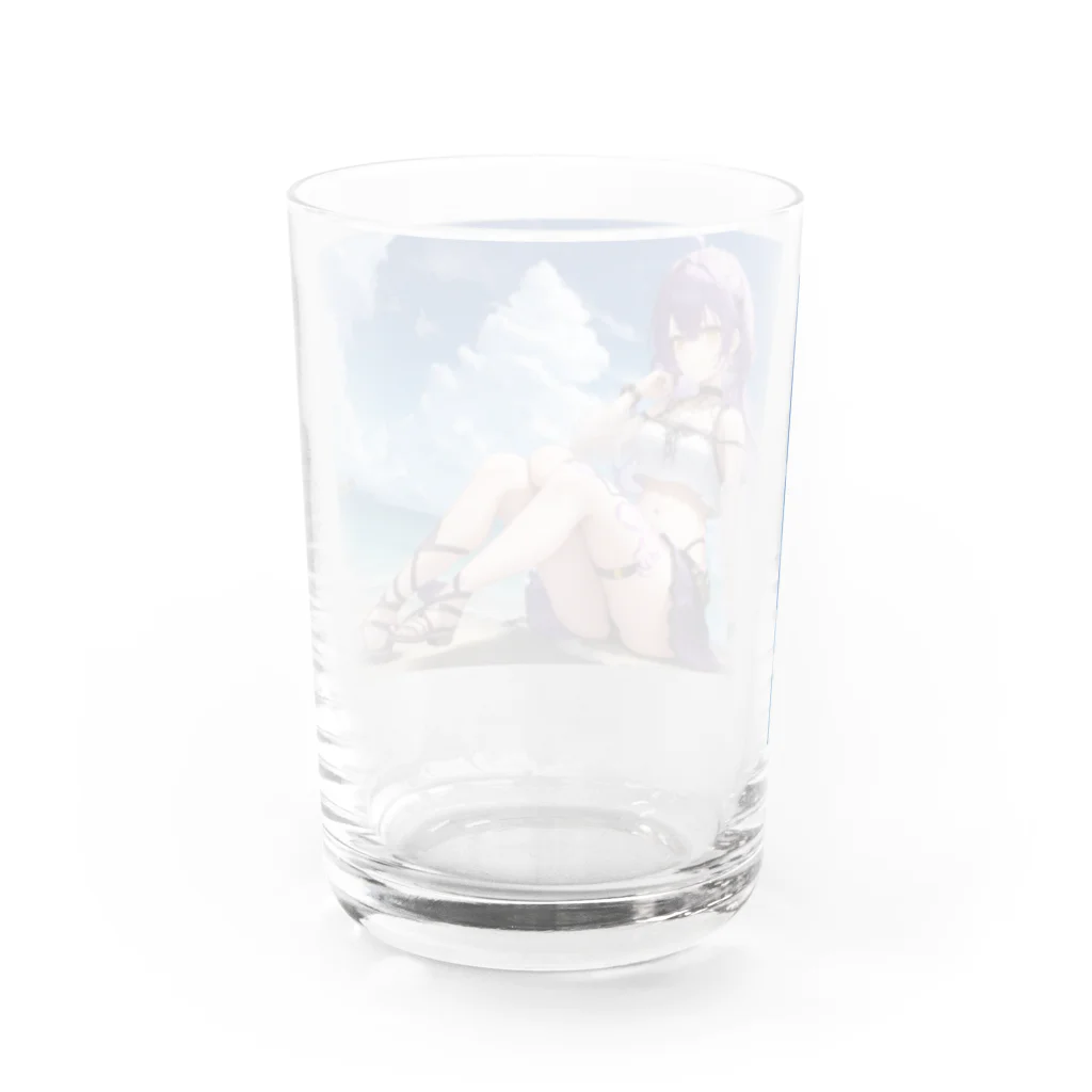 未来アニメスタジオのAIキャラクター15 Water Glass :back