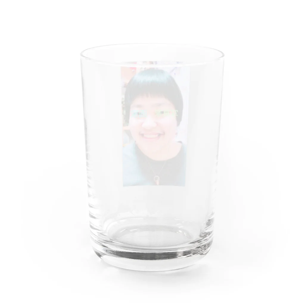 Eimyiの芸術家すみちゃんのちょーごきげんMAX Water Glass :back