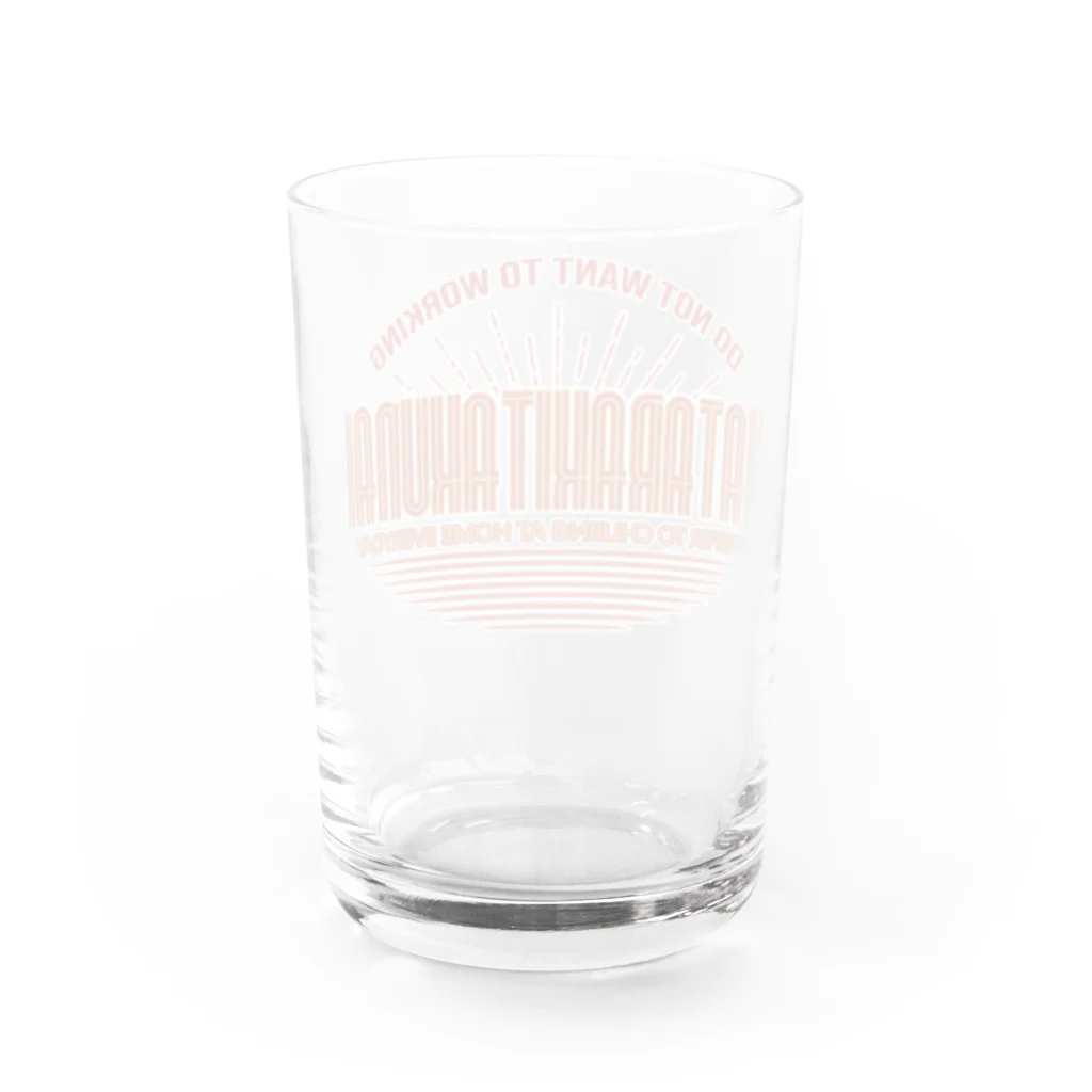 HATARAKITAKUNAIのHATARAKITAKUNAI Water Glass :back