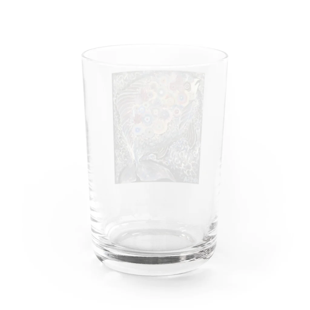 ARISAartの花魚 Water Glass :back