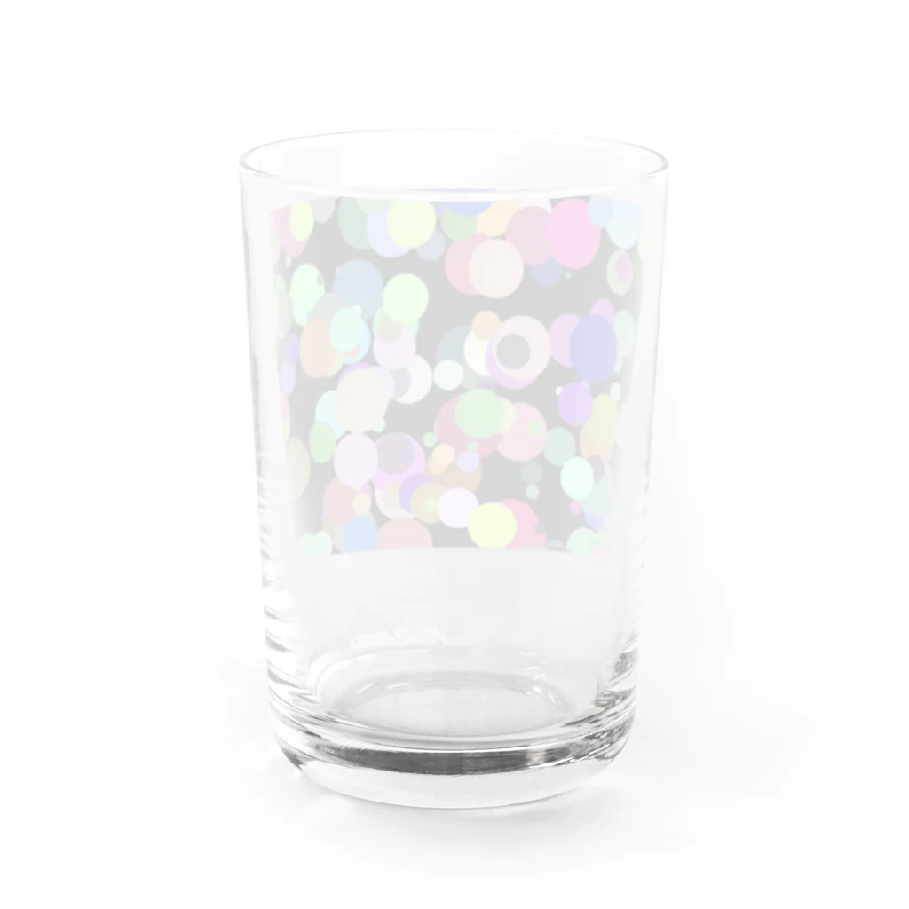 kinosuke01のロリポAIアシスタントで作ったジェネラティブアート「丸」 Water Glass :back