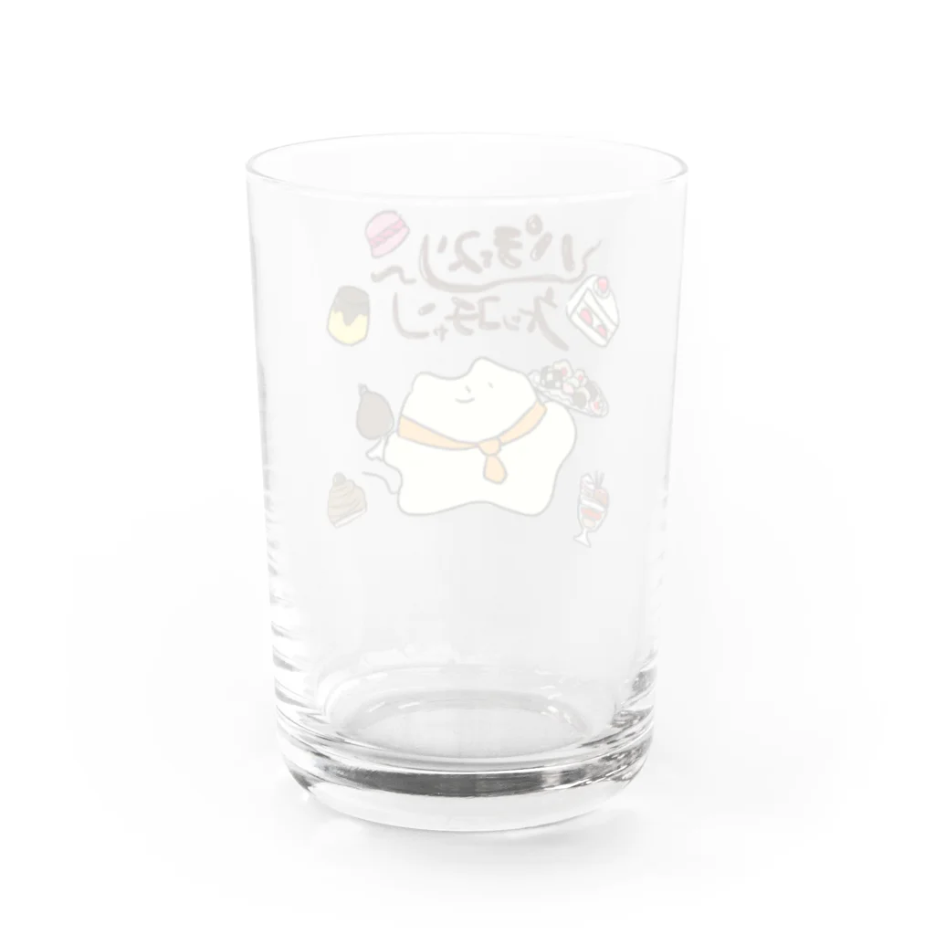 おみけのおみせのパティスリーﾈｯｺﾁｬﾝ Water Glass :back