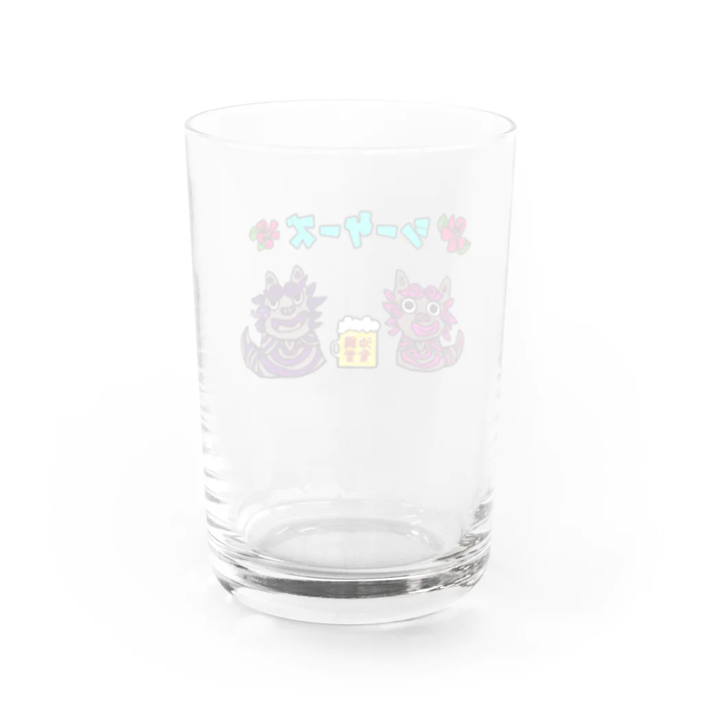 MQNのシーサーズ シリーズ  Water Glass :back