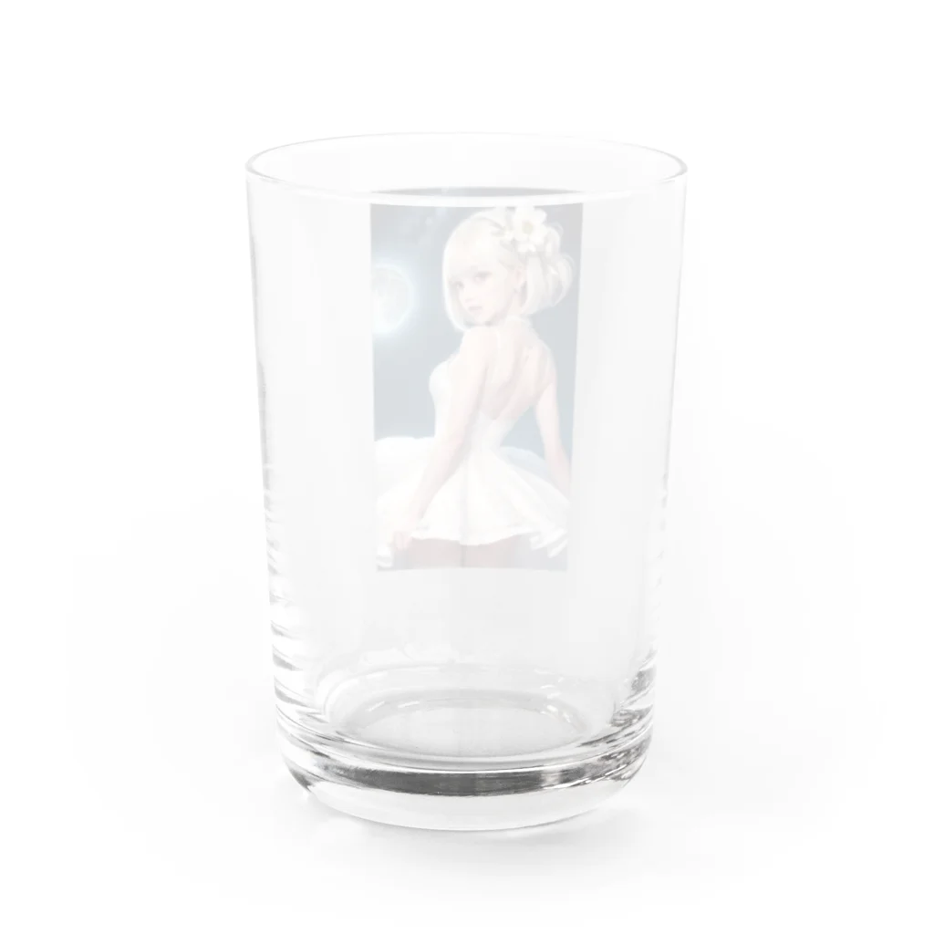 天乃鯱の月と少女 Water Glass :back