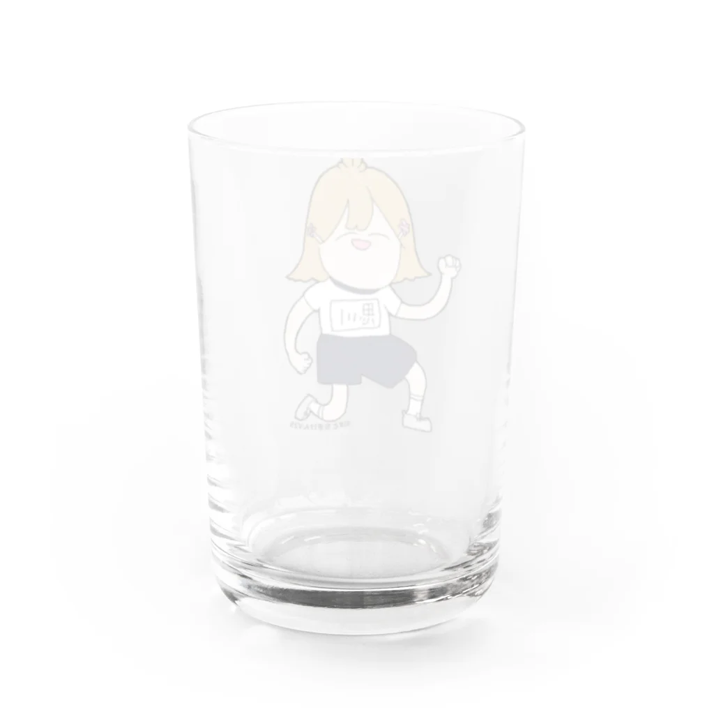 #とちぎけんV25 Official Shopの走り出せ！おももと愉快な仲間たちシリーズ Water Glass :back