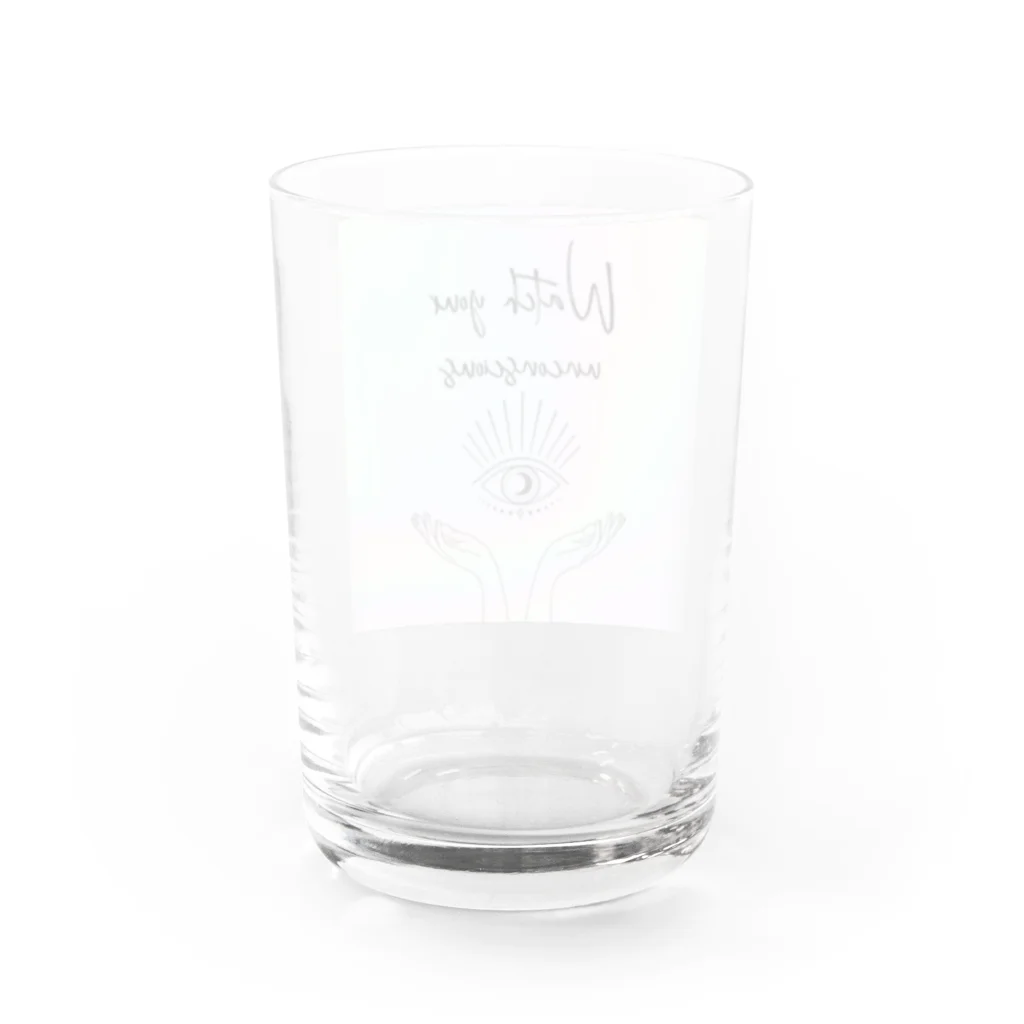 nico nico shopの🪄 watch your unconscious✨ Water Glass :back