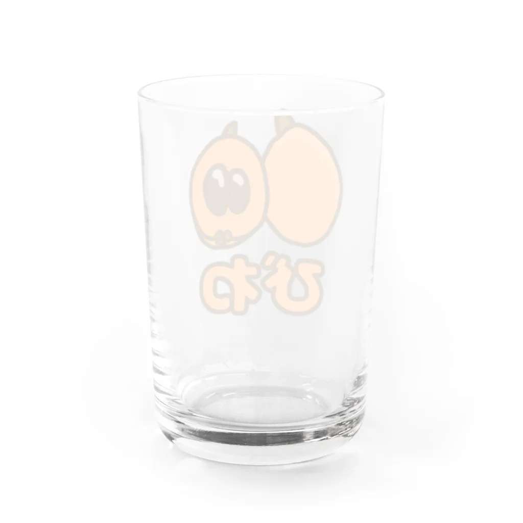 rooiboshonpoの【季節のフルーツ雑貨】びわ　Ver.A Water Glass :back