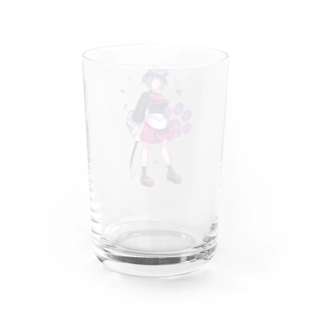 CHICHIZŌのMAOちゃん Water Glass :back