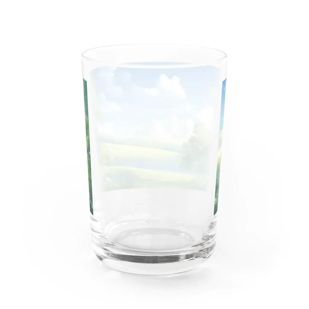 Solanine-ProjectのInvigorating Sky Water Glass :back