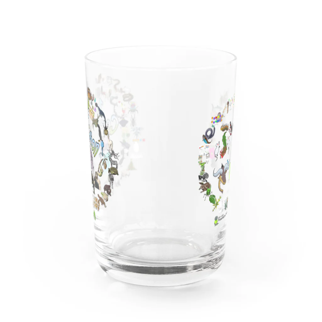 今もあの日の生物部 - グッズ販売班のぶつざく　記念グッズ Water Glass :back