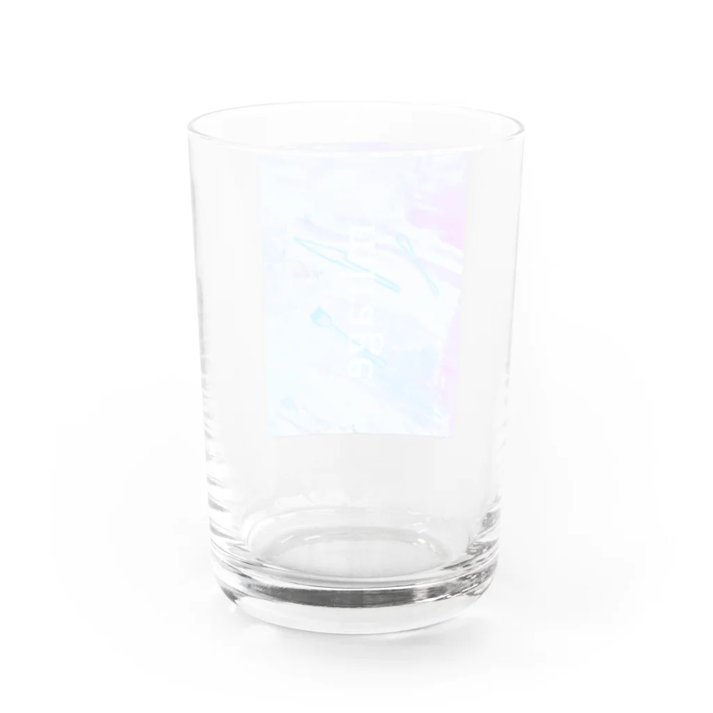 アヤメのmirage Water Glass :back