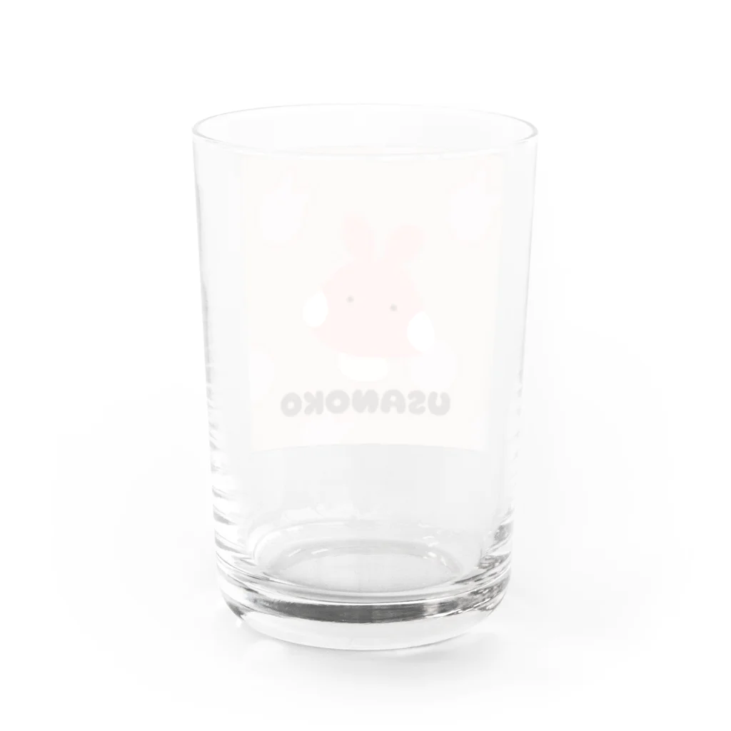 うさのこのUSANOKO Water Glass :back