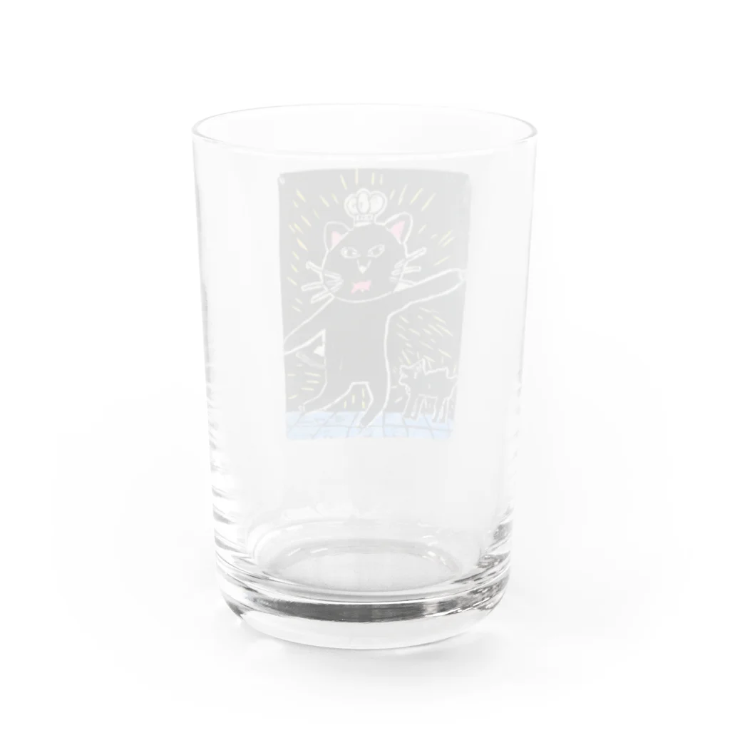 KPseiのsei03.h・ねこといぬ Water Glass :back