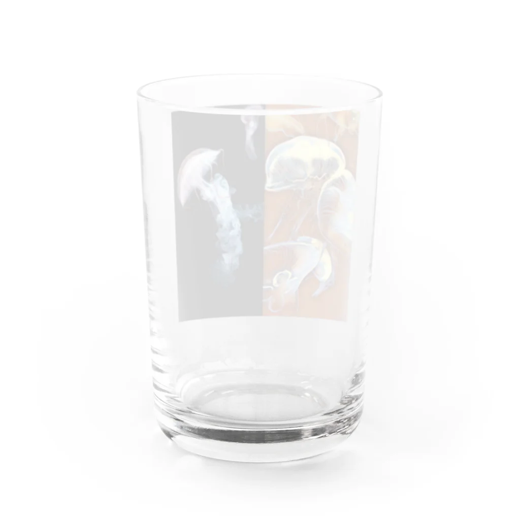 jpsat313のザクラゲ Water Glass :back