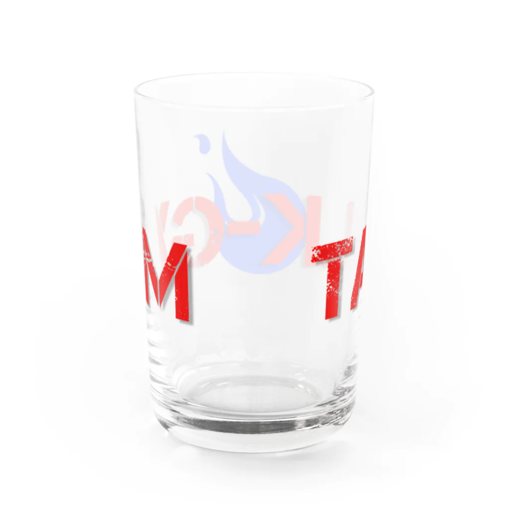 B'z TALK-GYM ATSUSHIの TALK-GYM Water Glass :back