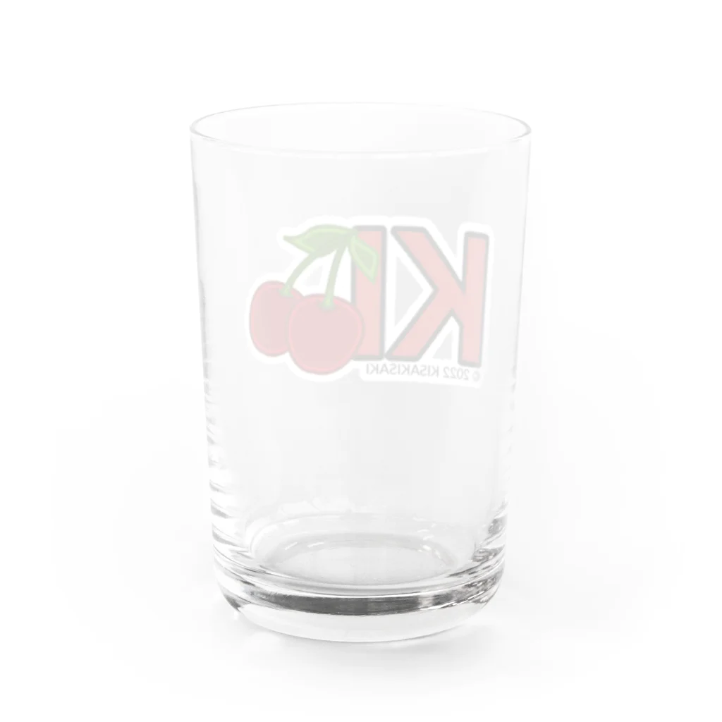 KISAKISAKI_Merchの樹咲早姫のKIもち Water Glass :back