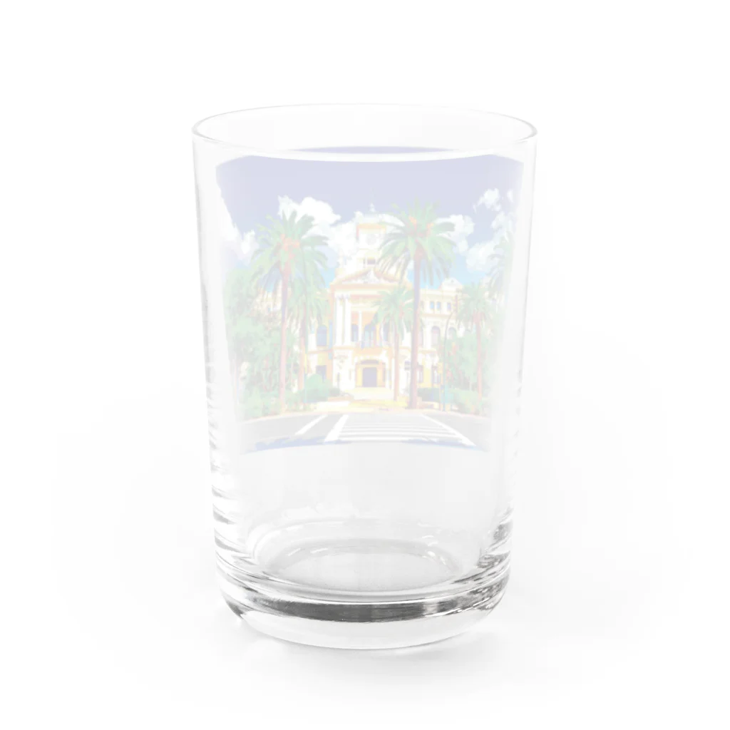 GALLERY misutawoのスペイン マラガの市庁舎 Water Glass :back