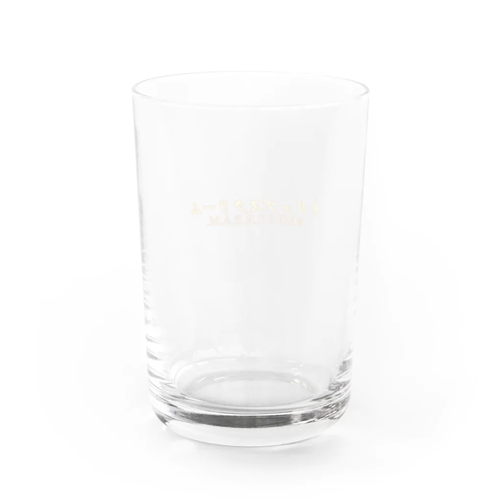 殺害エンターテインメントのトリップスクリームロゴグッズ Water Glass :back