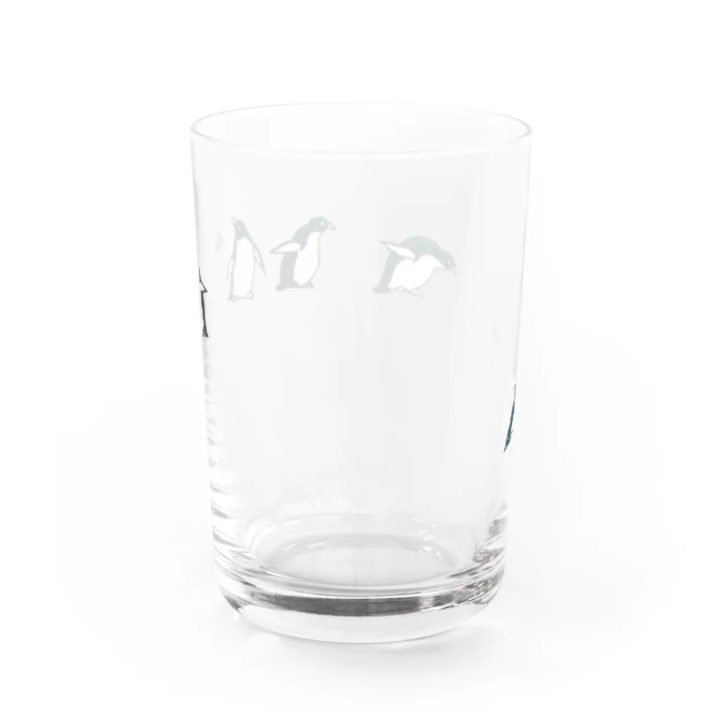 miyakemasayoのとびこみペンギン Water Glass :back