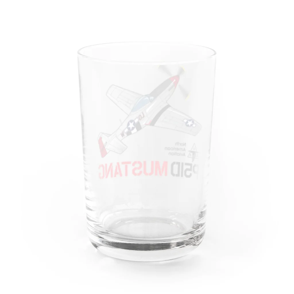 Atelier NyaoのP51D MUSTANG（マスタング）２ Water Glass :back