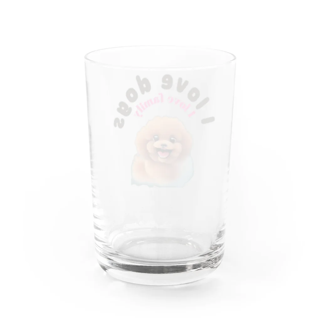 KAZAHANAのToypoodles Water Glass :back