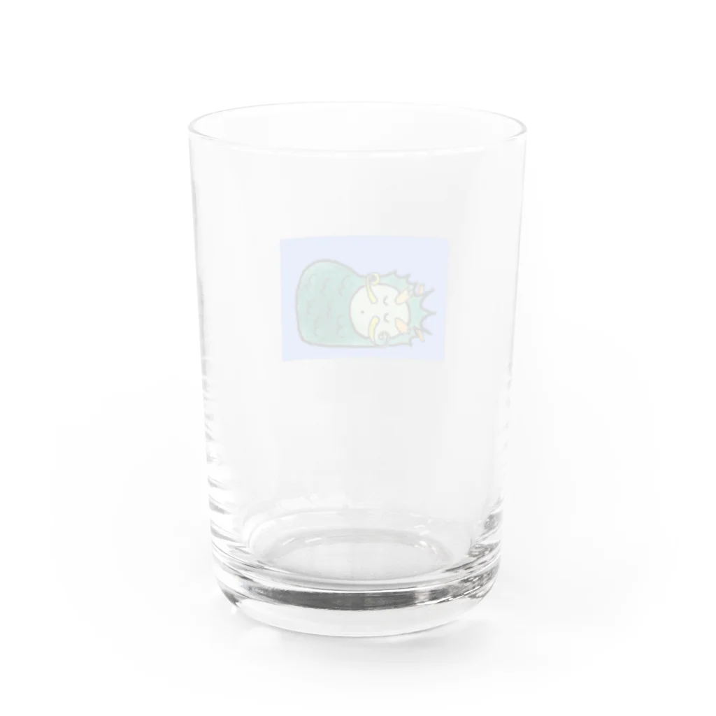 旅人〜tabibito〜のダニマル君シリーズ🌟龍神君 Water Glass :back