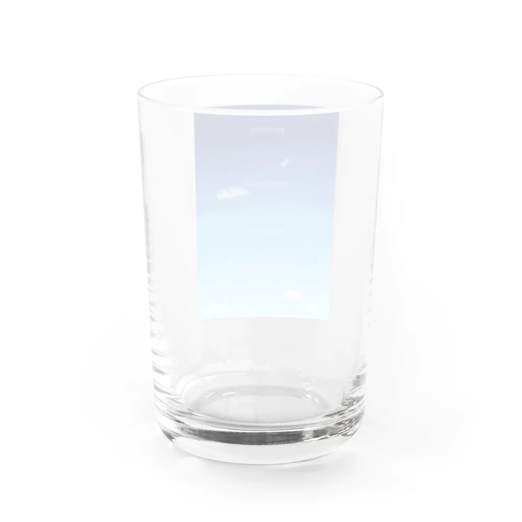 はぬの大気圏 Water Glass :back